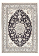 Perserteppich - Nain - 238 x 161 cm - dunkelblau