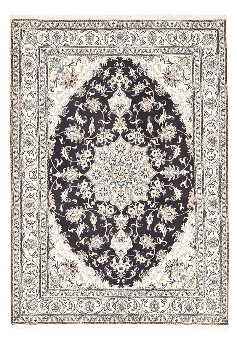 Perserteppich - Nain - 238 x 161 cm - dunkelblau