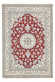 Perserteppich - Nain - 244 x 165 cm - rot