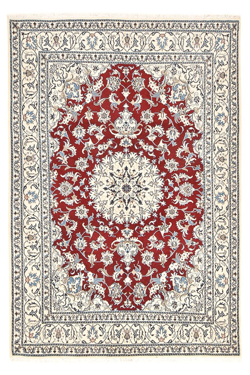 Perserteppich - Nain - 244 x 165 cm - rot