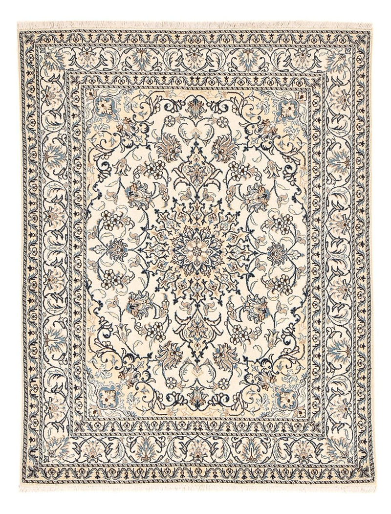 Perserteppich - Nain - 193 x 145 cm - hellbeige