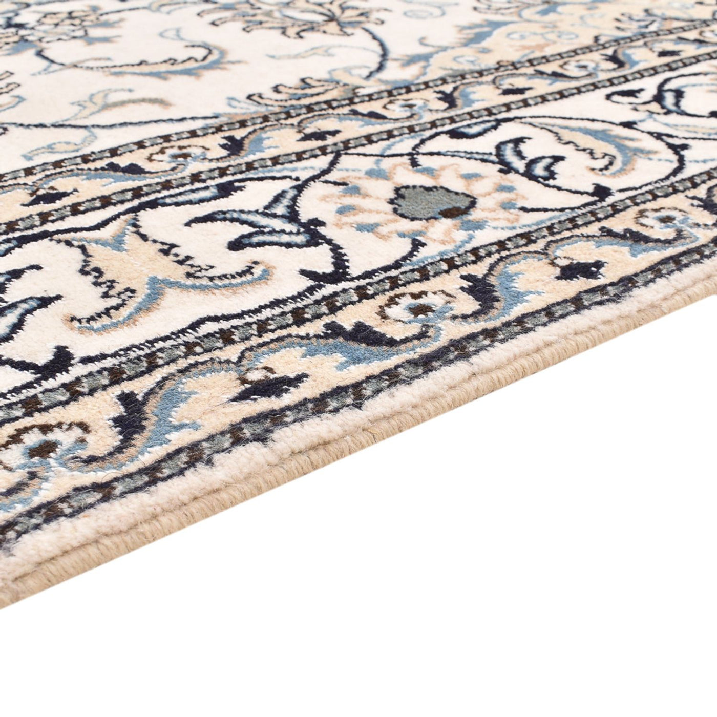Perserteppich - Nain - 239 x 171 cm - hellbeige