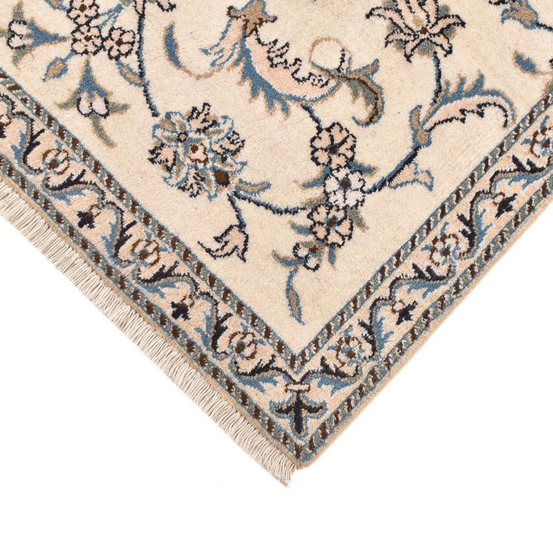 Perserteppich - Nain - 136 x 87 cm - hellbeige