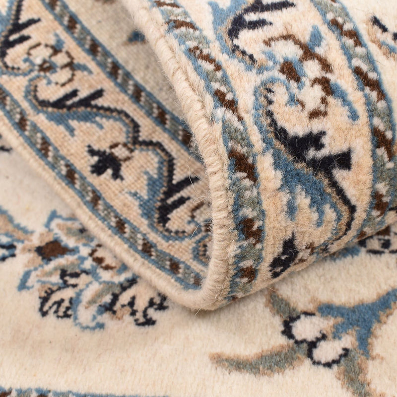 Perserteppich - Nain - 136 x 87 cm - hellbeige