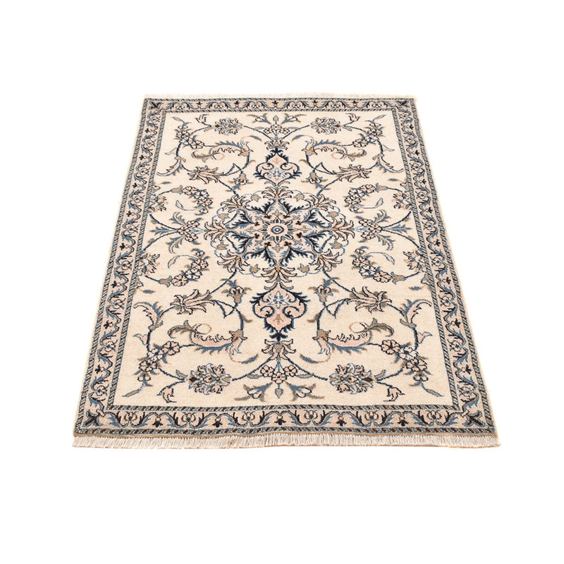 Perserteppich - Nain - 136 x 87 cm - hellbeige