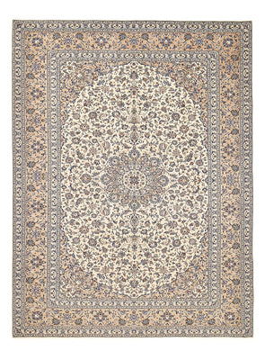 Perserteppich - Keshan - 405 x 295 cm - dunkelbeige