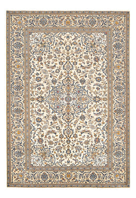 Perserteppich - Keshan - 287 x 192 cm - dunkelbeige