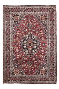 Tapis persan - Classique - 293 x 195 cm - rouge