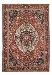 Tapis persan - Nomadic - 313 x 215 cm - rouge bordeaux