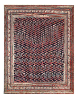Perserteppich - Mir - 320 x 247 cm - dunkelrot