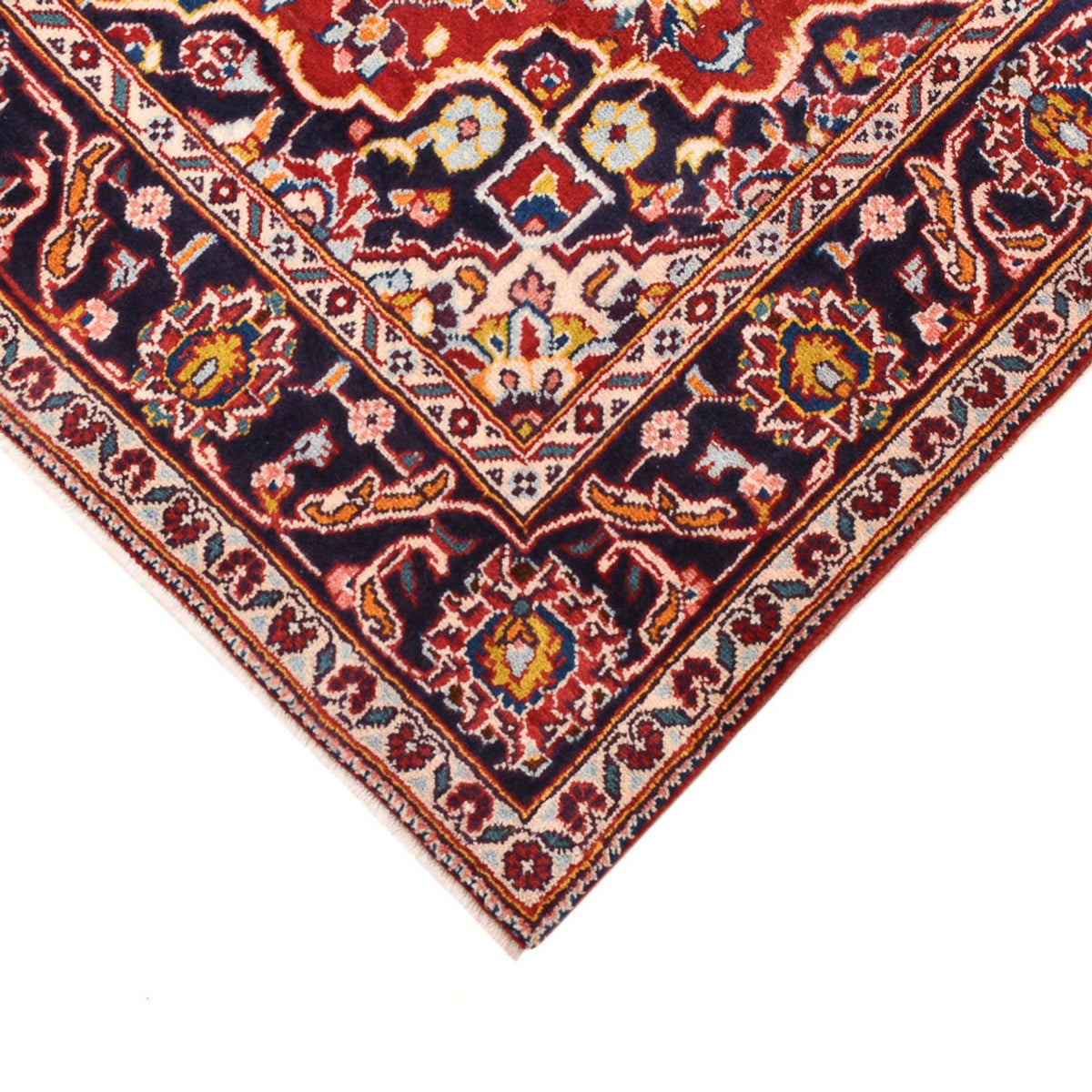 Perserteppich - Keshan - 205 x 124 cm - rot