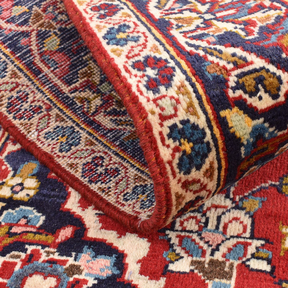 Perserteppich - Keshan - 140 x 97 cm - rot