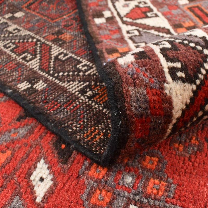 Perserteppich - Nomadic quadratisch  - 184 x 165 cm - rot