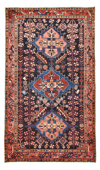 Tapis persan - Nomadic - 187 x 107 cm - bleu foncé