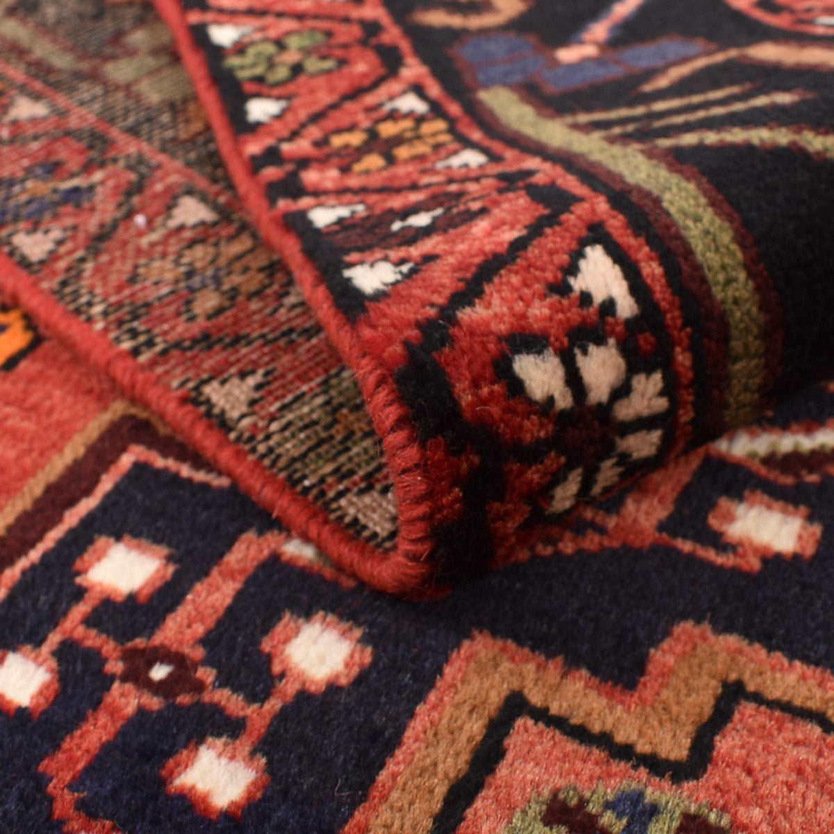 Perserteppich - Nomadic - 202 x 138 cm - rot