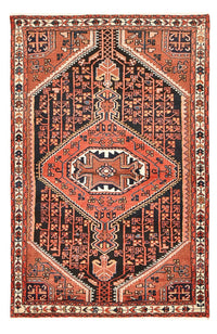 Tapis persan - Nomadic - 183 x 117 cm - rouge clair