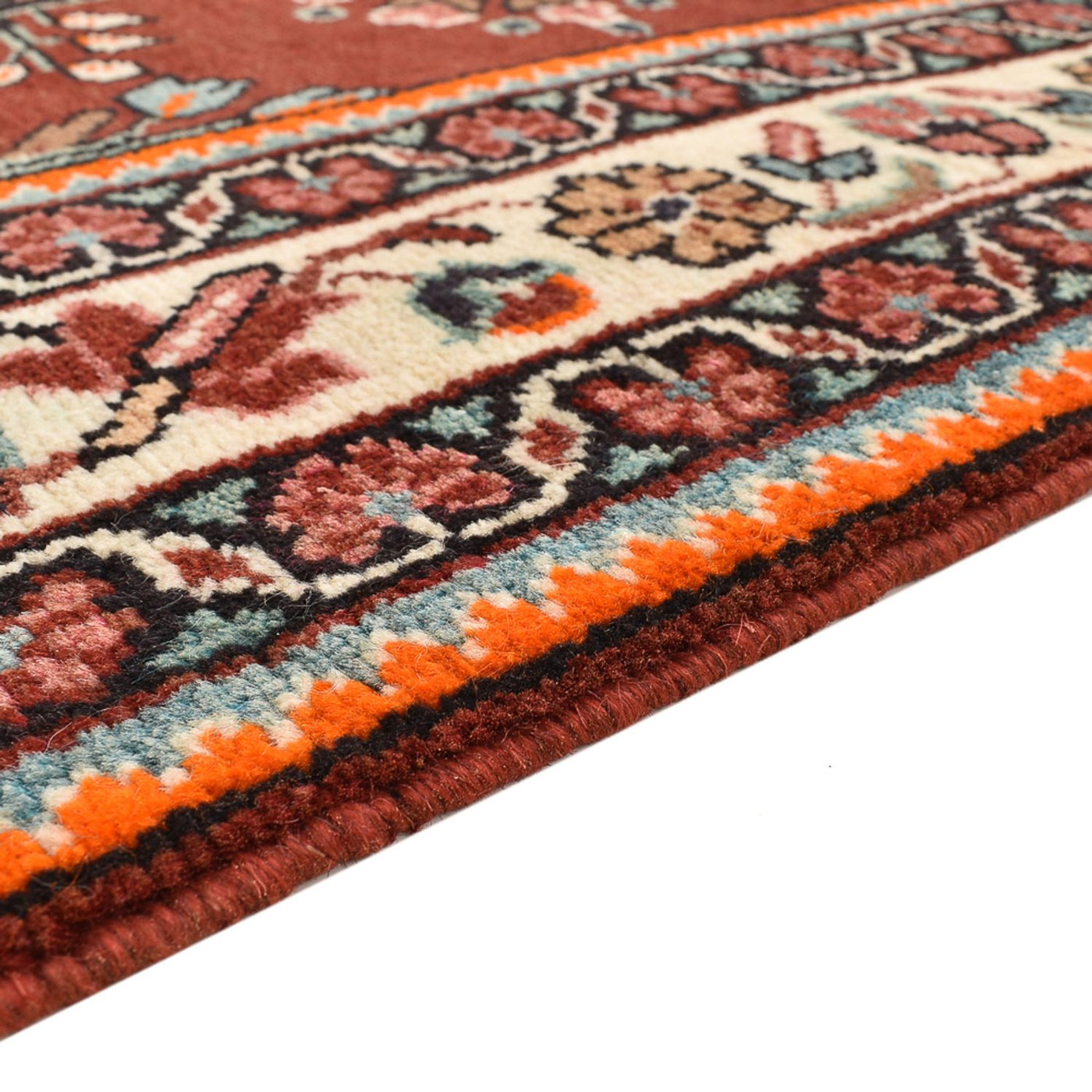 Perserteppich - Nomadic - 233 x 148 cm - rost
