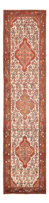 Hamadan Tappeto 77x303cm - Tappeto persiano - rosso chiaro - Passatoia / Rosso chiaro / 77 x 303 cm Passatoia