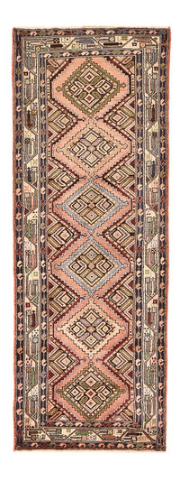 Tapis de couloir Tapis persan - Nomadic - 203 x 75 cm - rouge clair