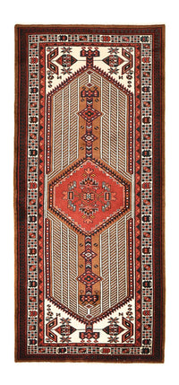 Tapis de couloir Tapis persan - Nomadic - 225 x 100 cm - multicolore