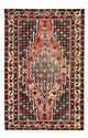 Vintage Teppich - 200 x 128 cm - mehrfarbig