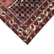 Vintage Teppich - 200 x 128 cm - mehrfarbig