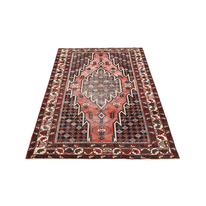 Vintage Teppich - 200 x 128 cm - mehrfarbig