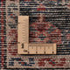 Vintage Teppich - 200 x 128 cm - mehrfarbig