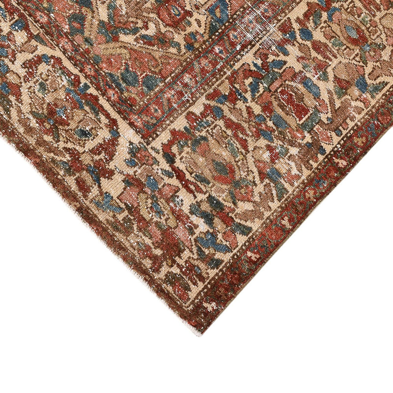 Vintage Teppich - 202 x 150 cm - dunkelbeige