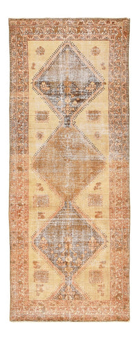 Tapis de couloir Tapis vintage - 350 x 136 cm - beige foncé