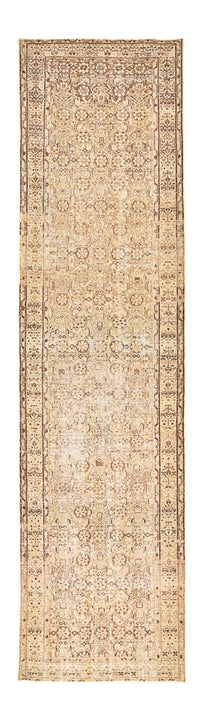 Tapis de couloir Tapis vintage - 408 x 105 cm - beige
