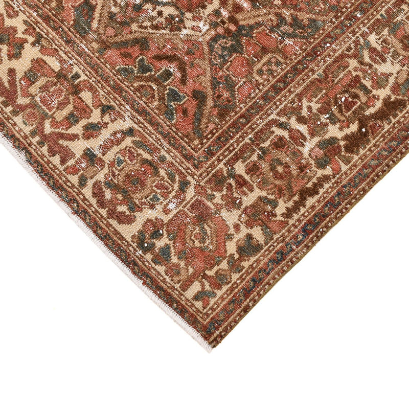Vintage Teppich - 198 x 150 cm - dunkelbeige