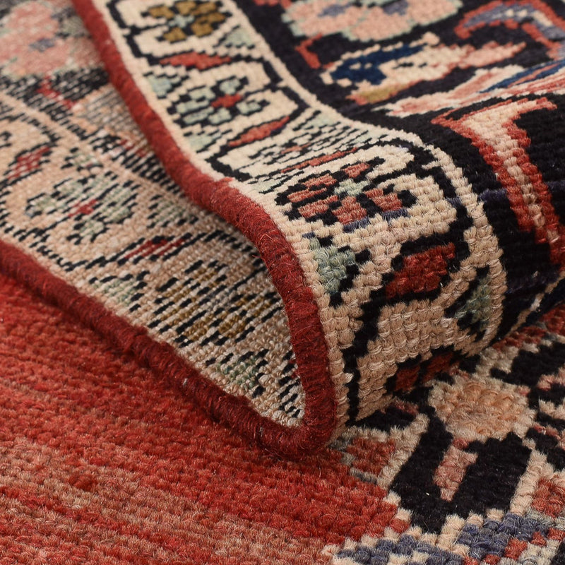 Vintage Teppich - 242 x 157 cm - rot