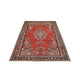 Vintage Teppich - 242 x 157 cm - rot