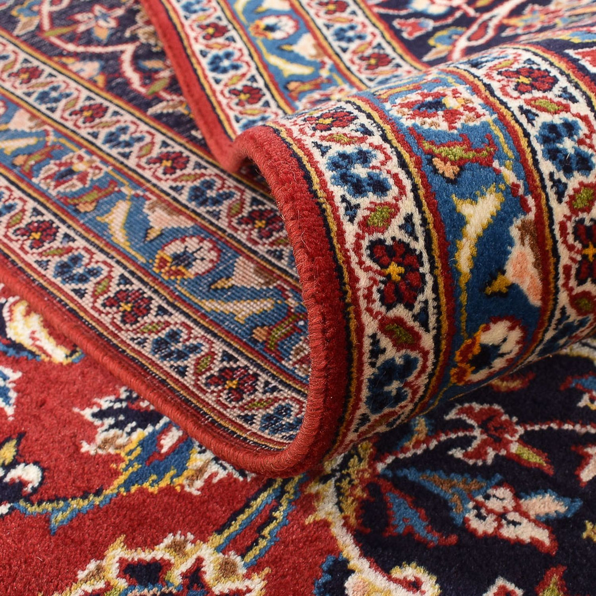 Perserteppich - Keshan - 405 x 305 cm - rot