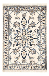 Tapis persan - Nain - 89 x 60 cm - crème