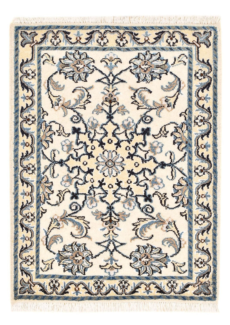 Perserteppich - Nain - 84 x 59 cm - creme