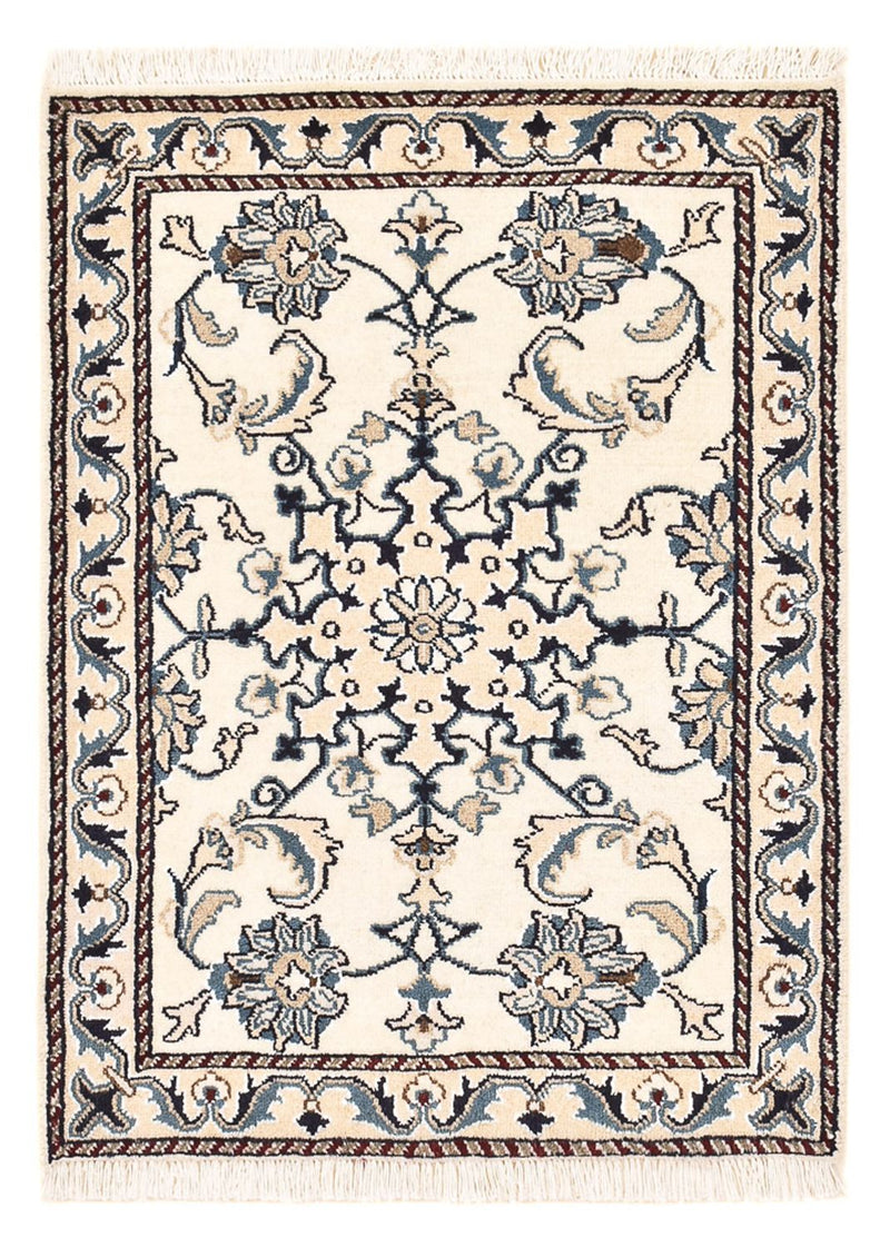 Perserteppich - Nain - 89 x 61 cm - creme