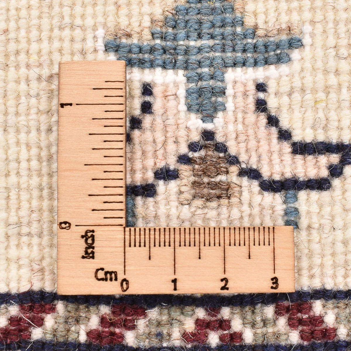 Perserteppich - Nain - 89 x 61 cm - creme