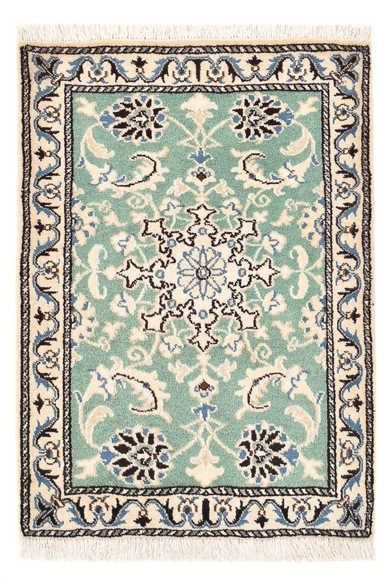 Perserteppich - Nain - 87 x 59 cm - hellgrün