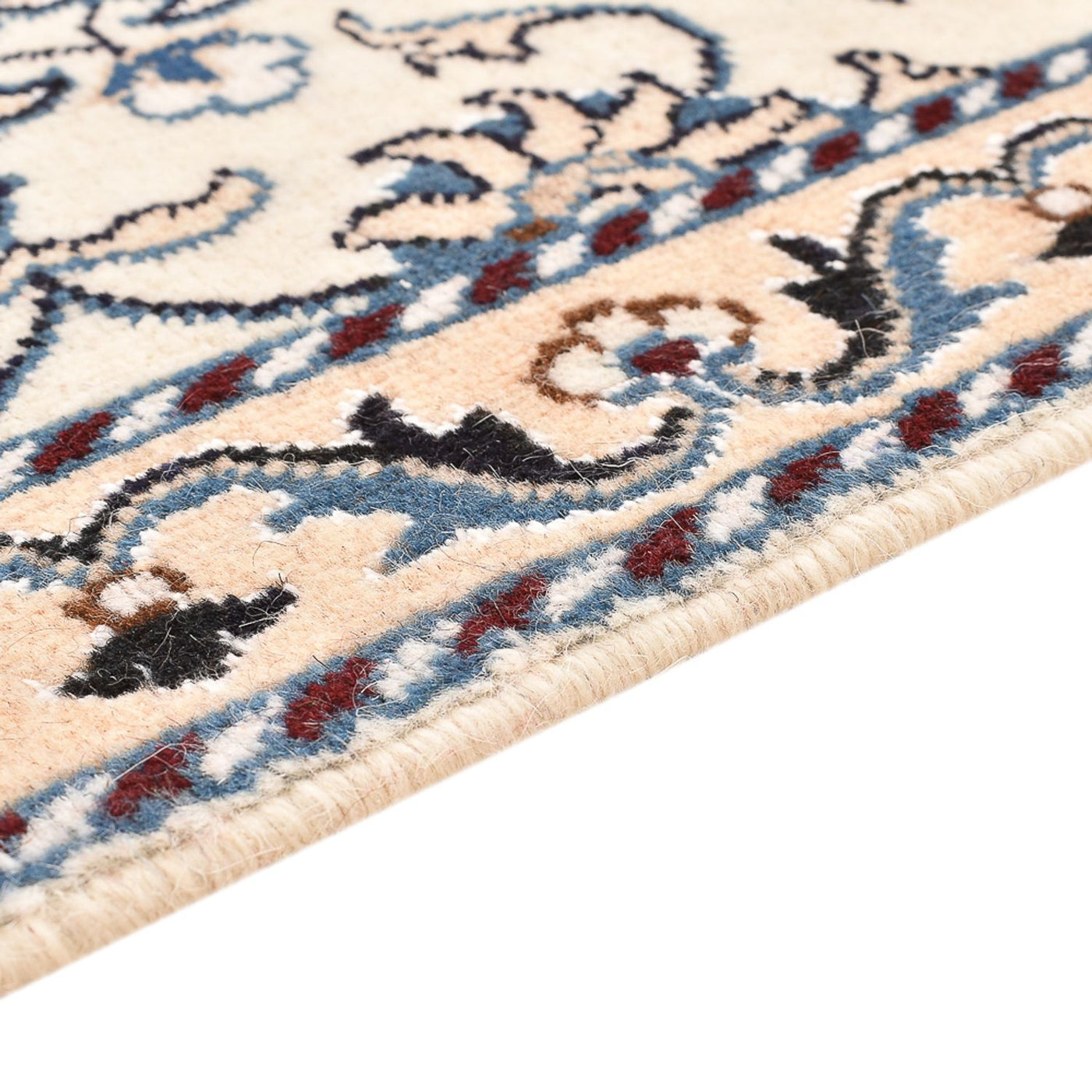 Perserteppich - Nain - 81 x 57 cm - creme