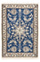 Perserteppich - Nain - 90 x 58 cm - blau