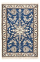 Perserteppich - Nain - 90 x 58 cm - blau