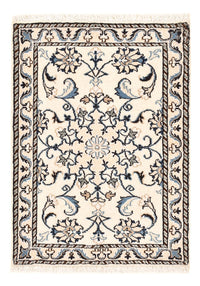 Tapis persan - Nain - 83 x 58 cm - crème