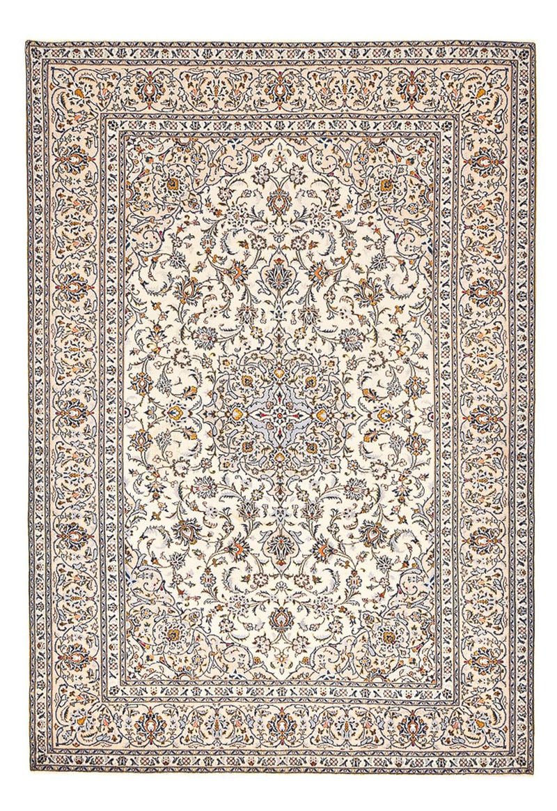 Perserteppich - Keshan - 360 x 245 cm - dunkelbeige