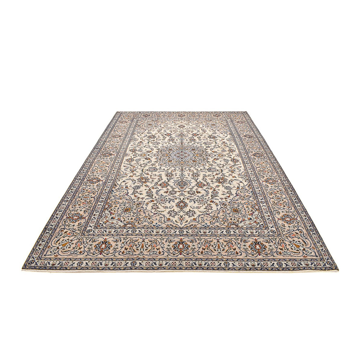 Perserteppich - Keshan - 360 x 245 cm - dunkelbeige