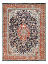 Tapis persan - Classique - 346 x 254 cm - bleu foncé