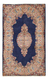 Rafsanjan Tapis 150x243cm - Tapis persan - bleu - Rectangle / Bleu / 150 x 243 cm Rectangle