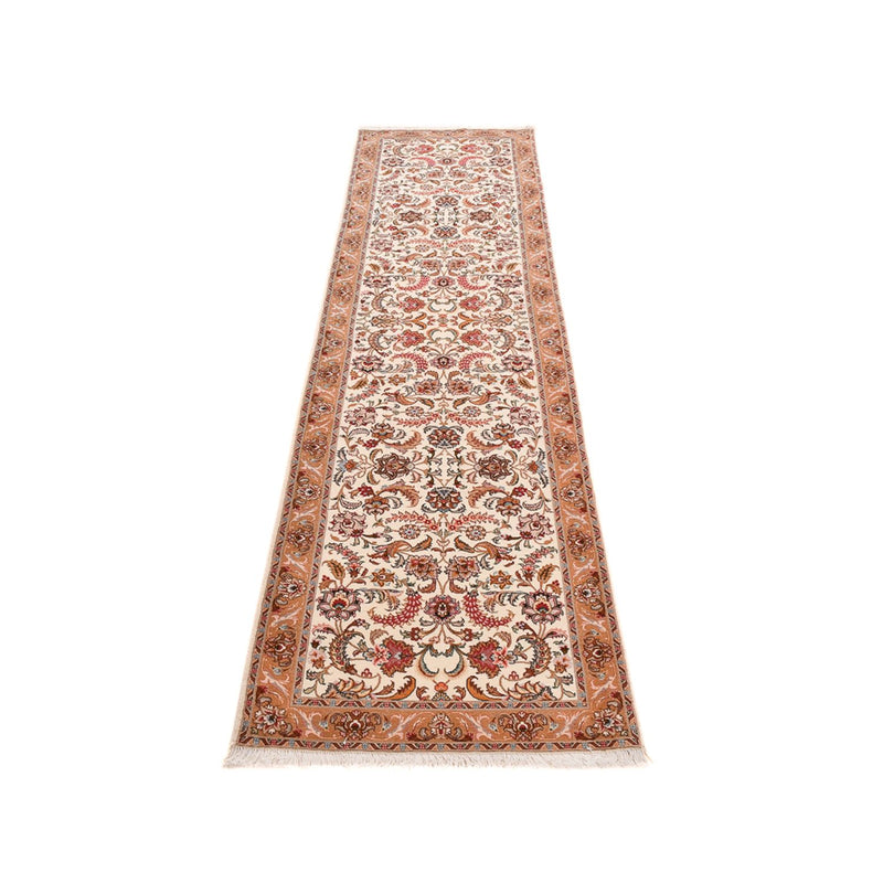 Läufer Perser - Täbriz - Premium - 317 x 72 cm - beige