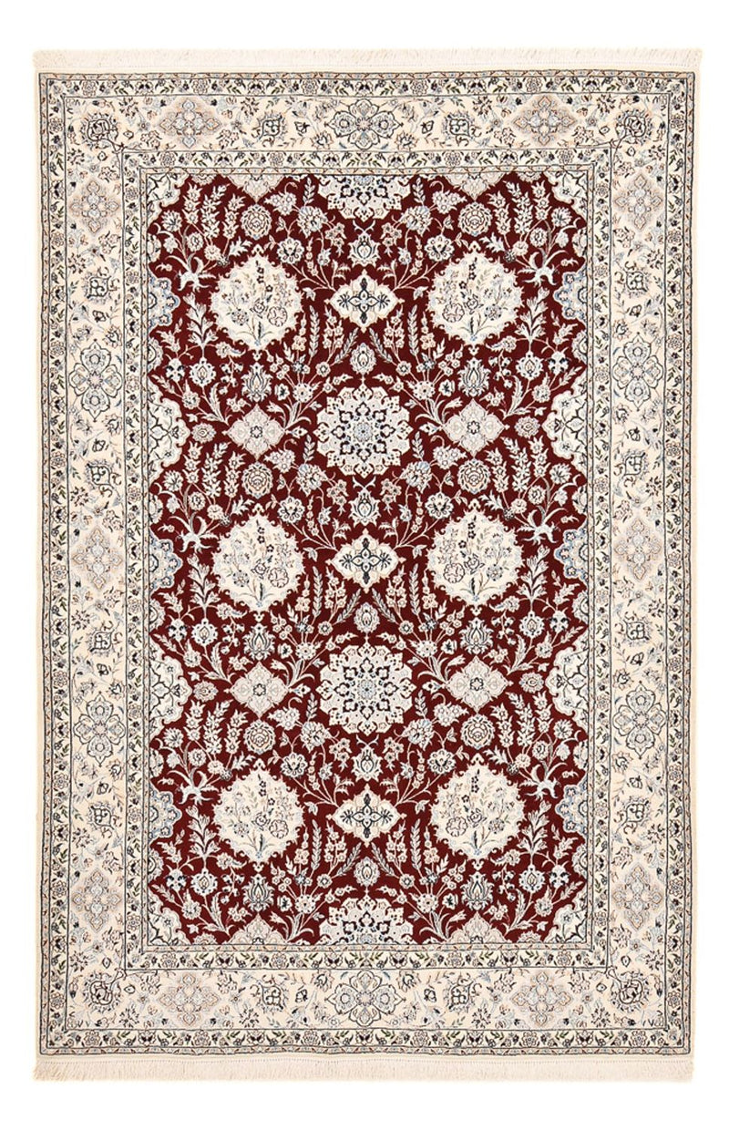 Perserteppich - Nain - Premium - 227 x 146 cm - rot